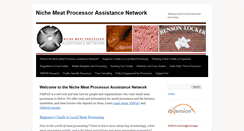Desktop Screenshot of nichemeatprocessing.org